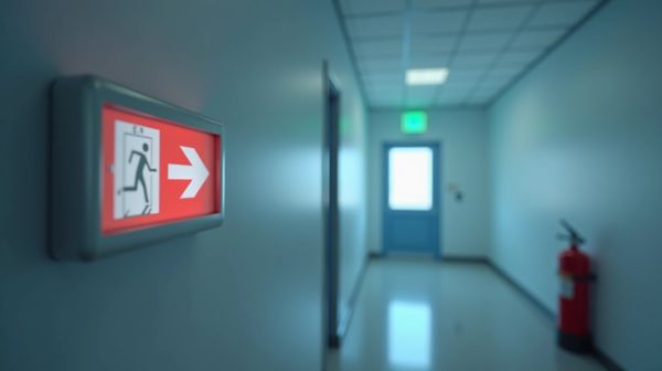 Understand warning signs and emergency exit signs for safety compliance